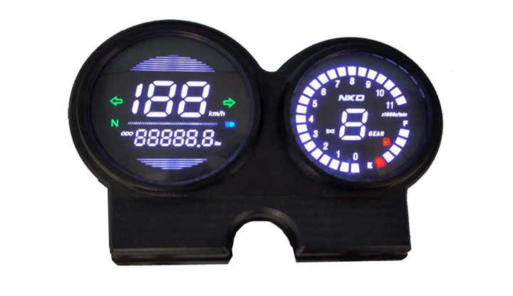 CD 70 / 125 MOTORCYCLE DIGITAL SPEEDOMETER TACOMETRO DIGITAL