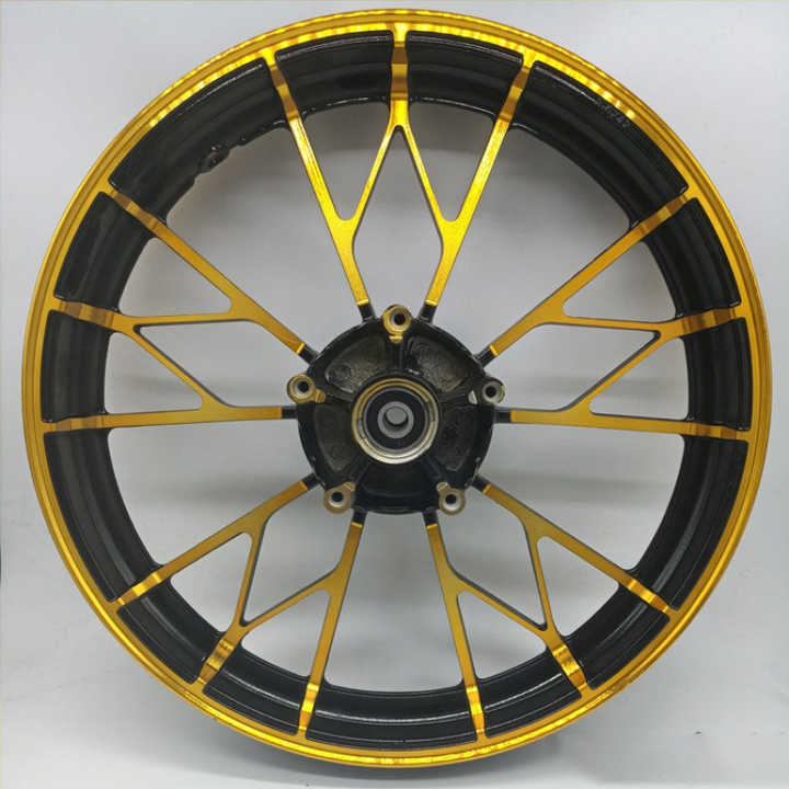 Aluminum Gold alloy wheels 17inchx3.0 motorcycle aluminum wheel aluminum 2 rim